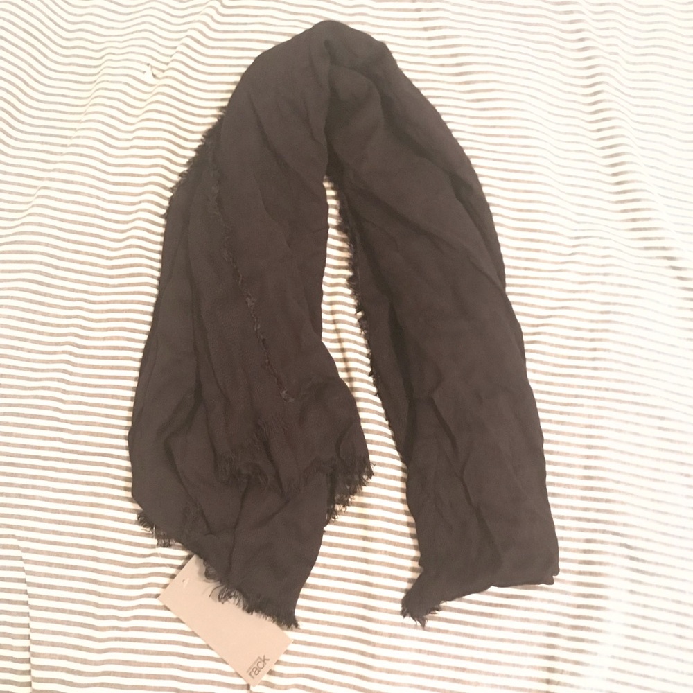 Nordstrom Rack Black Scarf